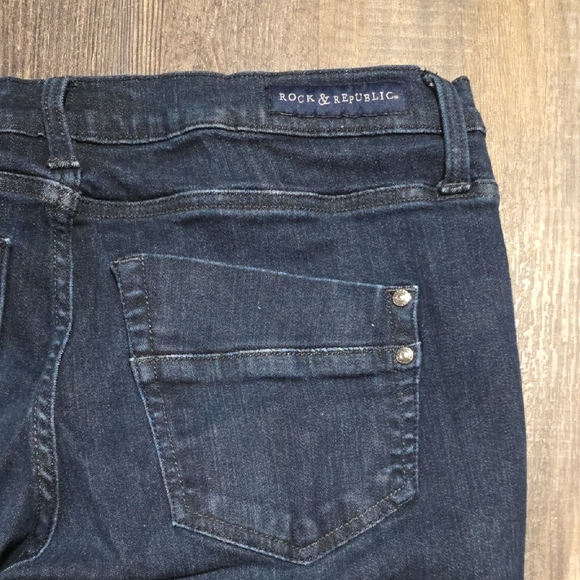 Rock & Republic Women's Size 16M Skinny Kashmiere Denim - Picture 10 of 11